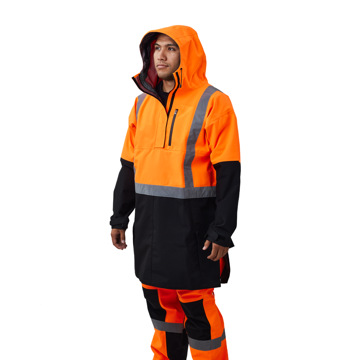 WALTYN HI VIS REFLECTIVE WATERPROOF ANORAK