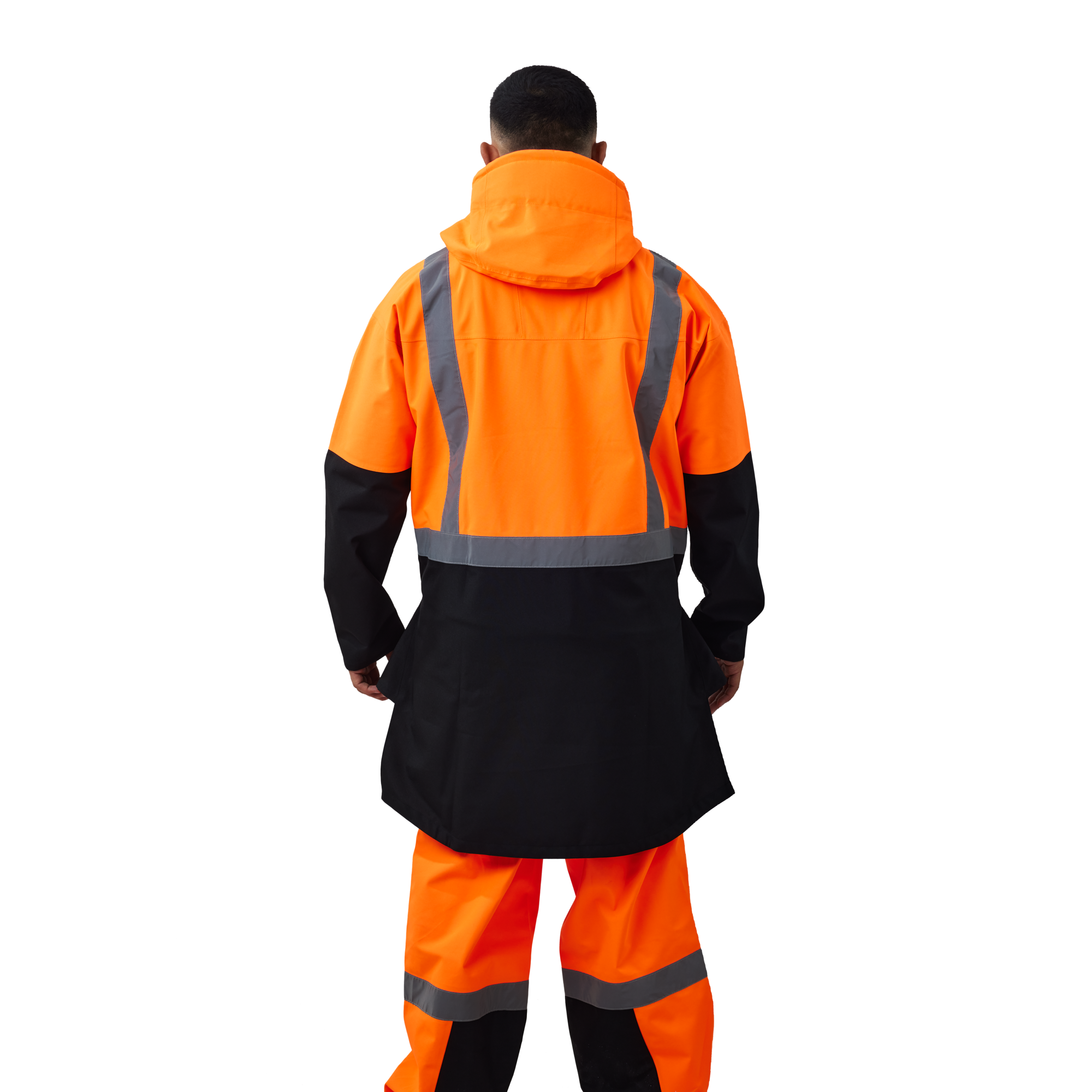 WALTYN HI VIS REFLECTIVE WATERPROOF ANORAK