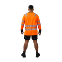 WALTYN HI VIS REFLECTIVE LONG SLEEVE T-SHIRT