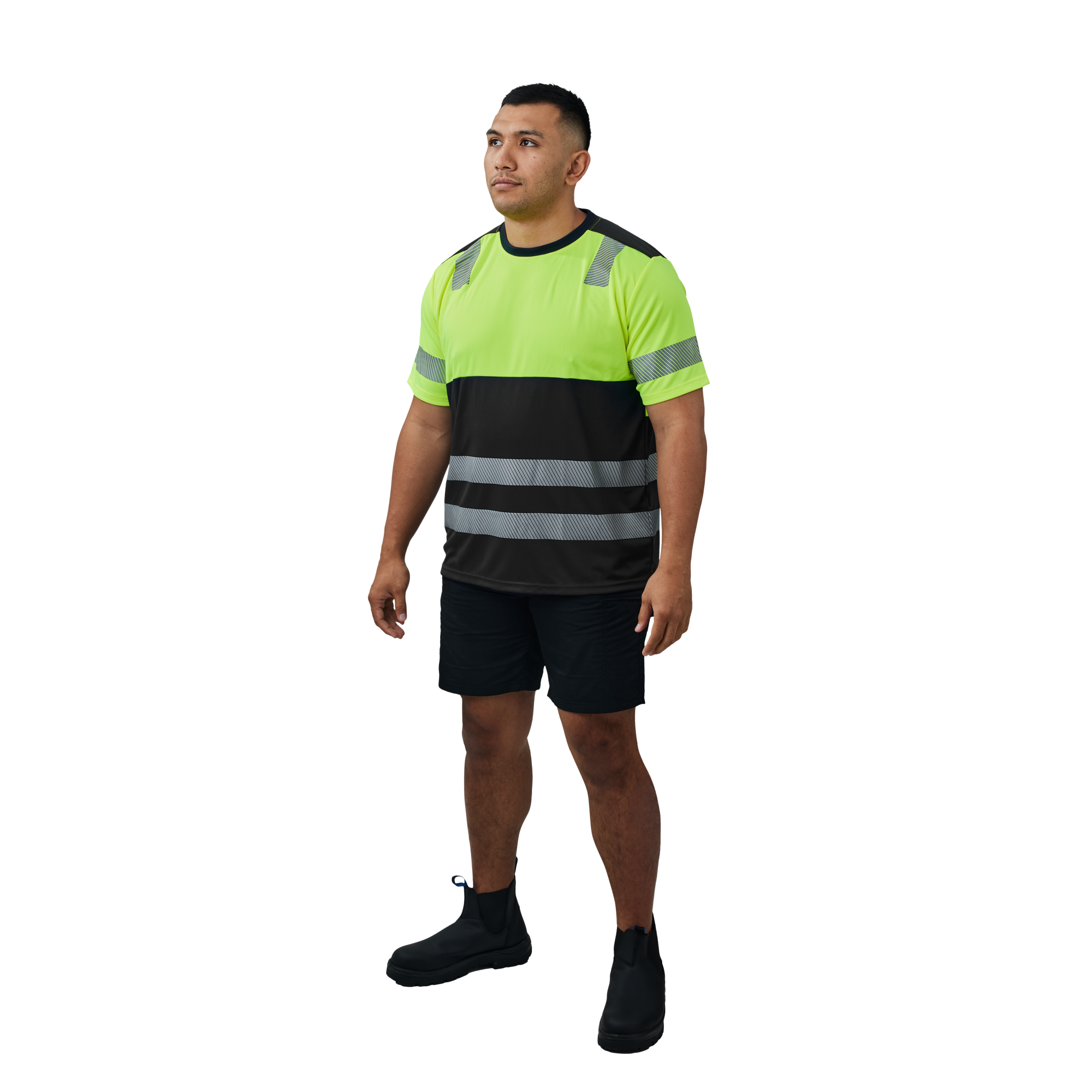 WALTYN HI VIS REFLECTIVE SHORT SLEEVE T-SHIRT