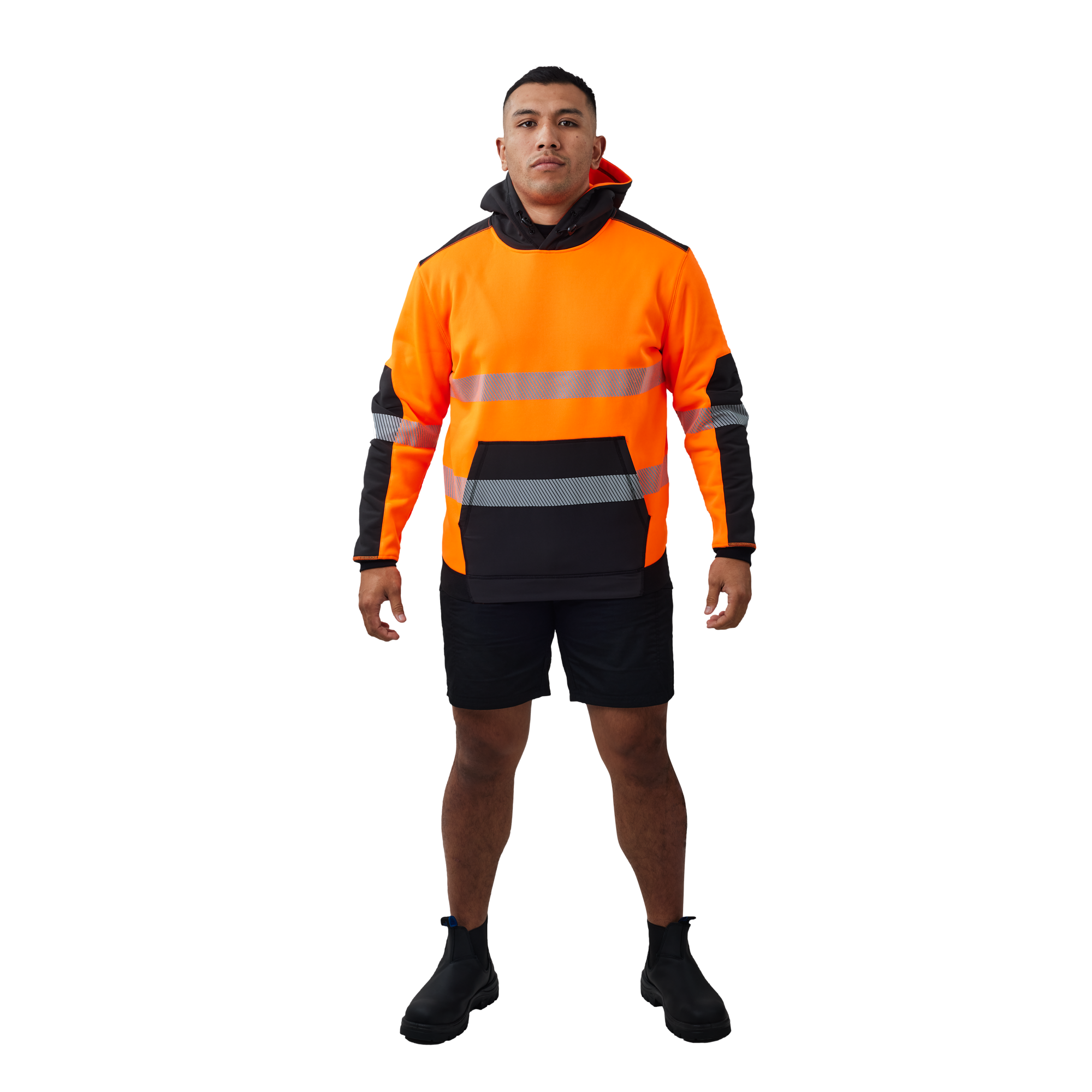 WALTYN HI VIS REFLECTIVE RIPSTOP HOODIE