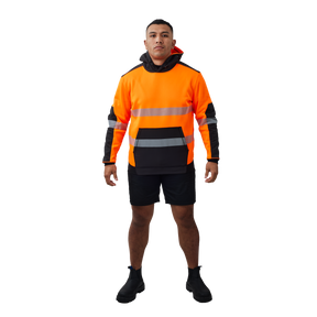 WALTYN HI VIS REFLECTIVE RIPSTOP HOODIE