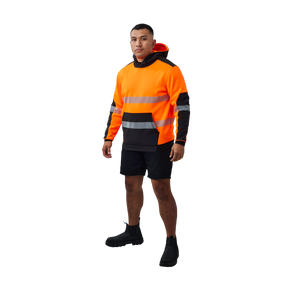 WALTYN HI VIS REFLECTIVE RIPSTOP HOODIE