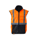 WALTYN HI VIS REFLECTIVE WATERPROOF VEST