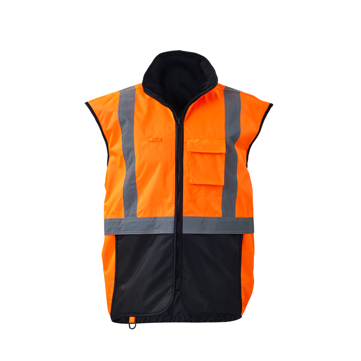 WALTYN HI VIS REFLECTIVE WATERPROOF VEST