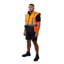 WALTYN HI VIS REFLECTIVE WATERPROOF VEST